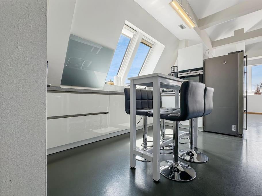 6 Zimmer Maisonette-Penthouse Pool Dachterrasse Luxus München Eksteriør bilde