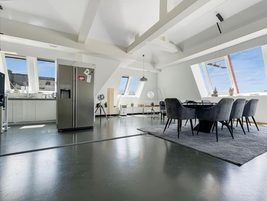 6 Zimmer Maisonette-Penthouse Pool Dachterrasse Luxus München Eksteriør bilde