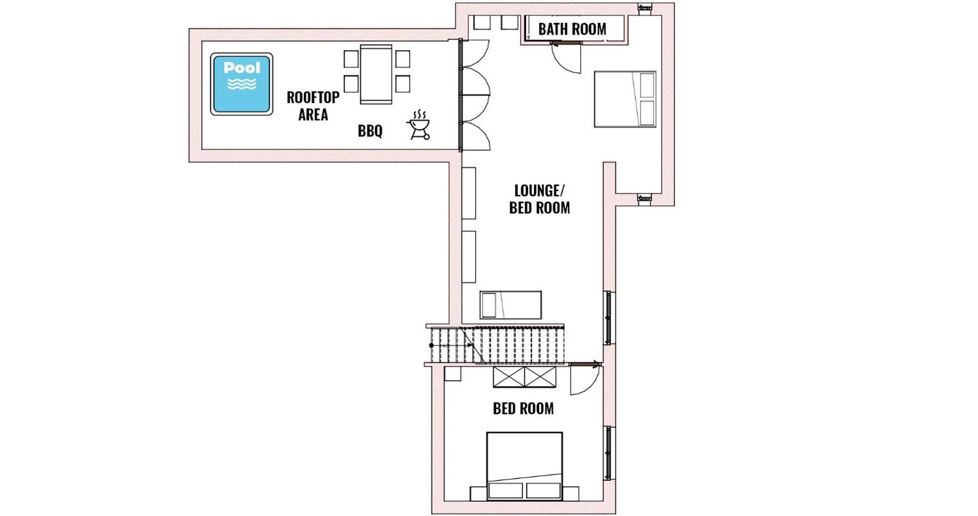 6 Zimmer Maisonette-Penthouse Pool Dachterrasse Luxus München Eksteriør bilde